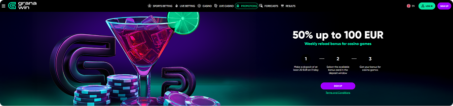 Granawin Bonusové Ponuky
